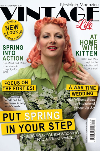 Vintage Life Magazine-Kitten von Mew