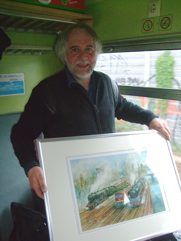 steam train artist on the berliner