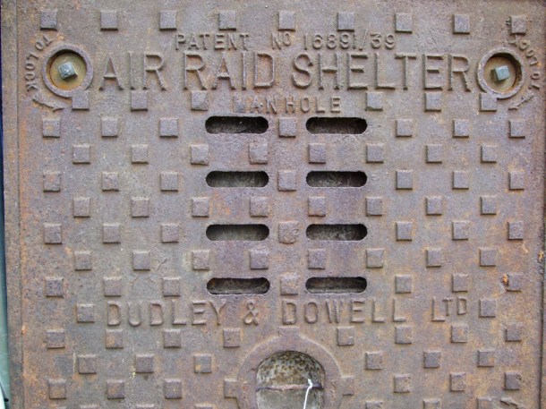 Air Raid Shelter Manhole Cover