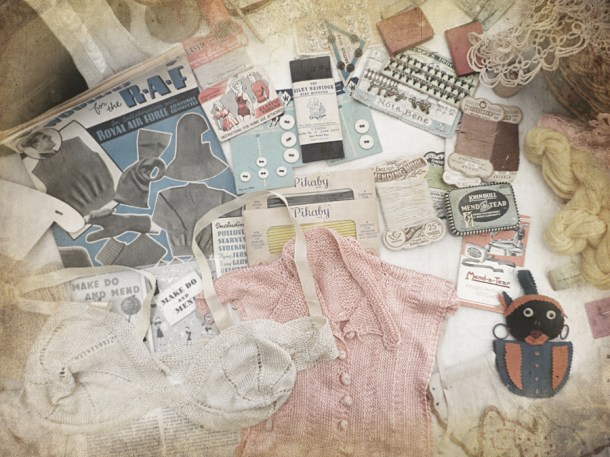 vintage village crochet bra