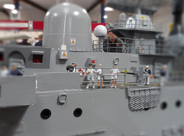 military model ship