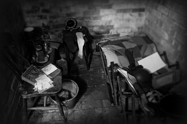 Air Raid Shelter Back to Backs