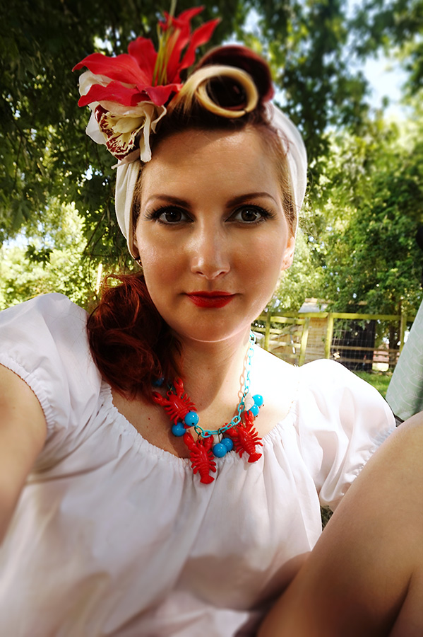 Luxulite Lucky Lobsters Beachcomber Necklace