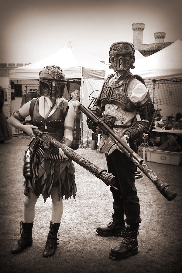 023 Steampunk Asylum Lincoln Castle sepia web